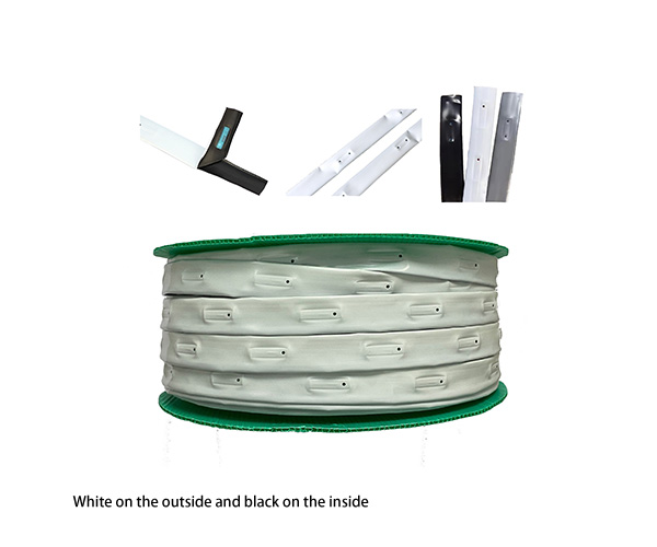 Customize Black White Sliver Drip Tape with Flat Emitter